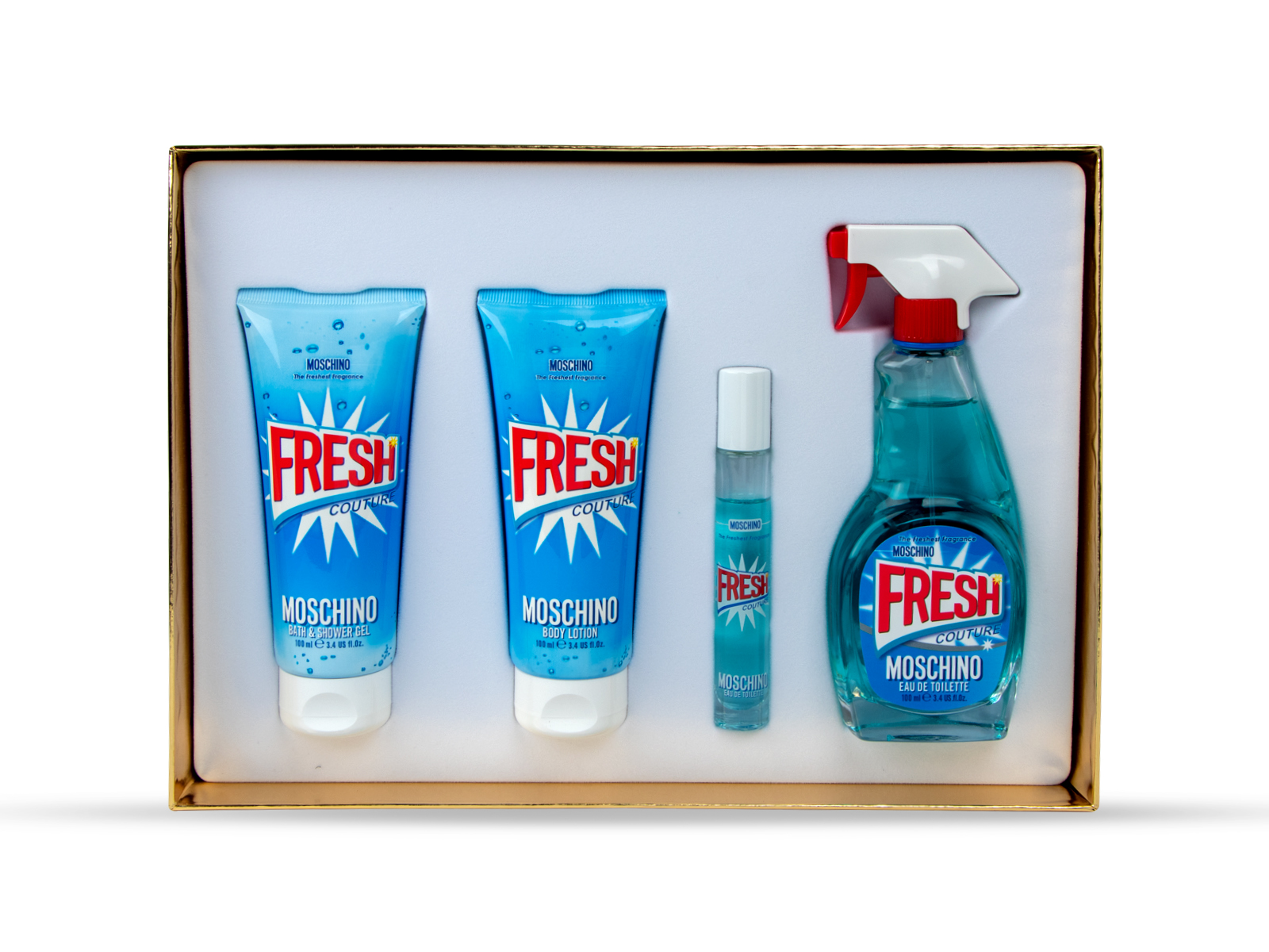 Moschino Fresh Couture For Women Eau De Toilette  Set