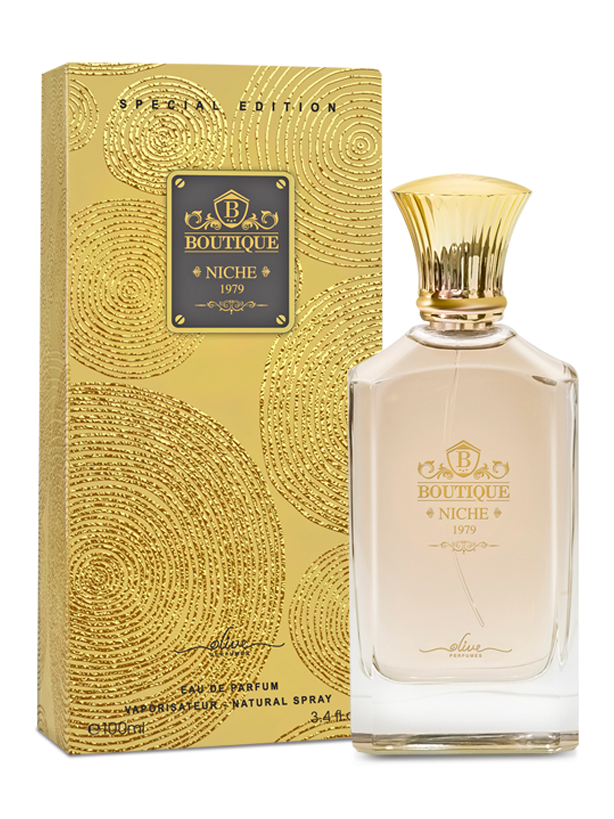 Olive Perfumes Boutique Niche 1979 For Unisex Eau De Parfum