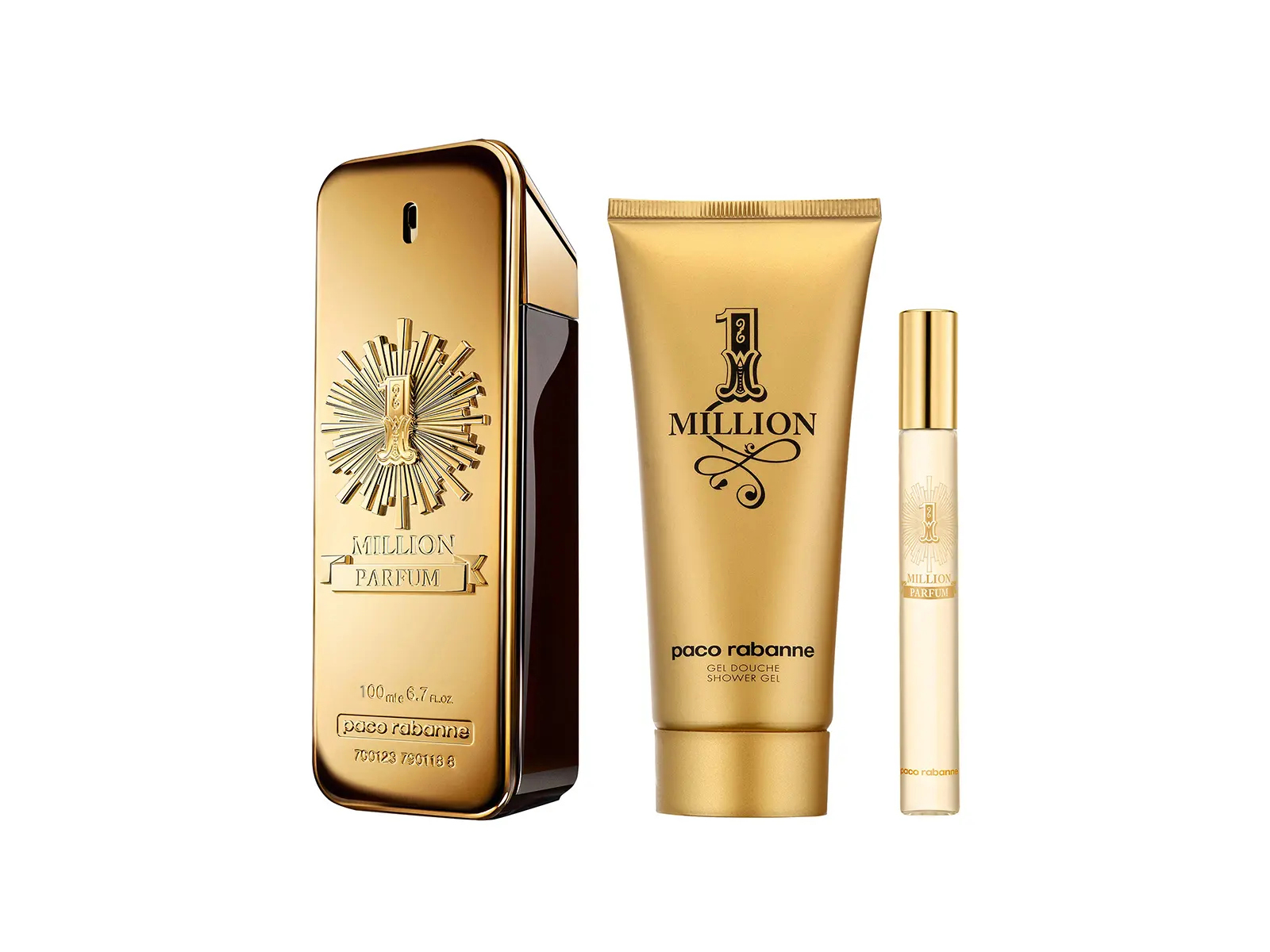 Paco Rabanne 1 Million Parfum  Set For Men
