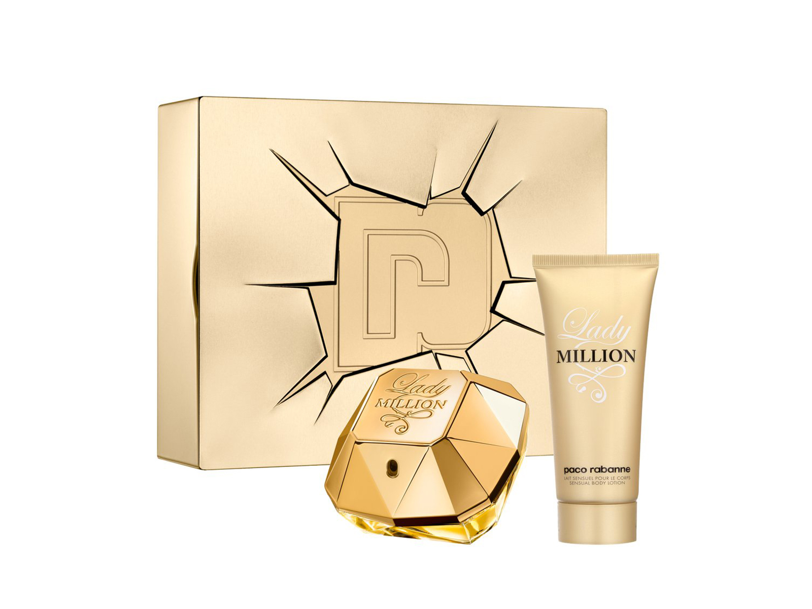 Paco Rabanne Lady Million For Women Eau De Parfum  Set