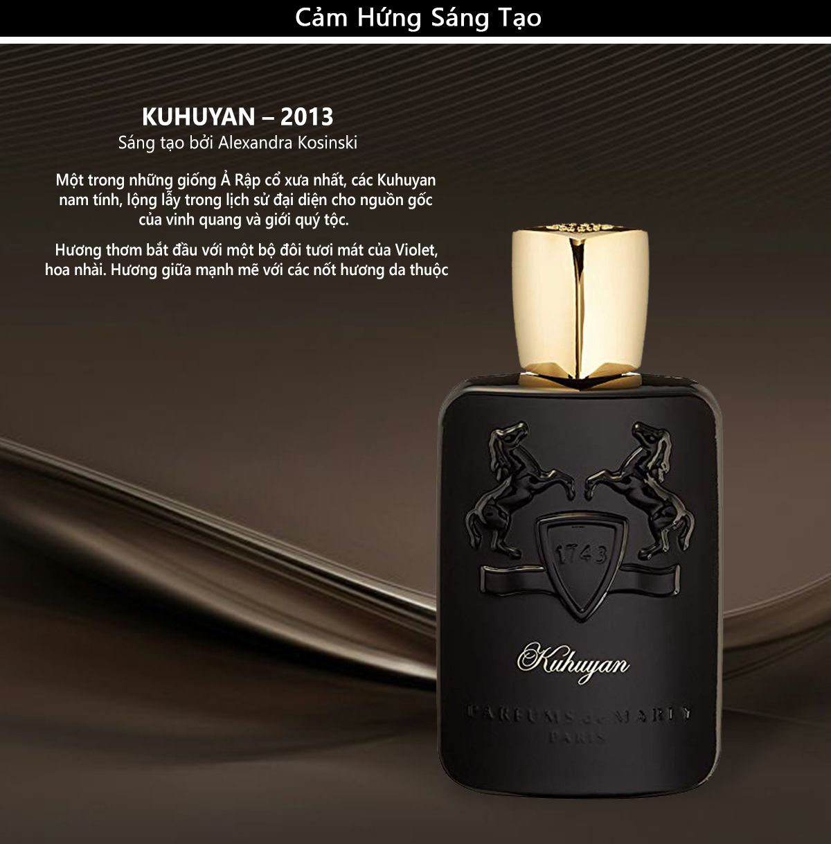 Parfums De Marly Kuhuyan for Unisex Eau De Parfum