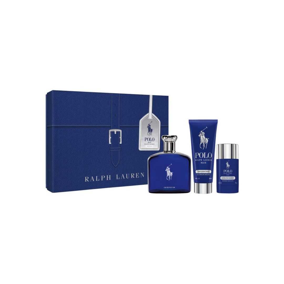 Ralph Lauren Polo Blue For Men Eau De Parfum 12 Set