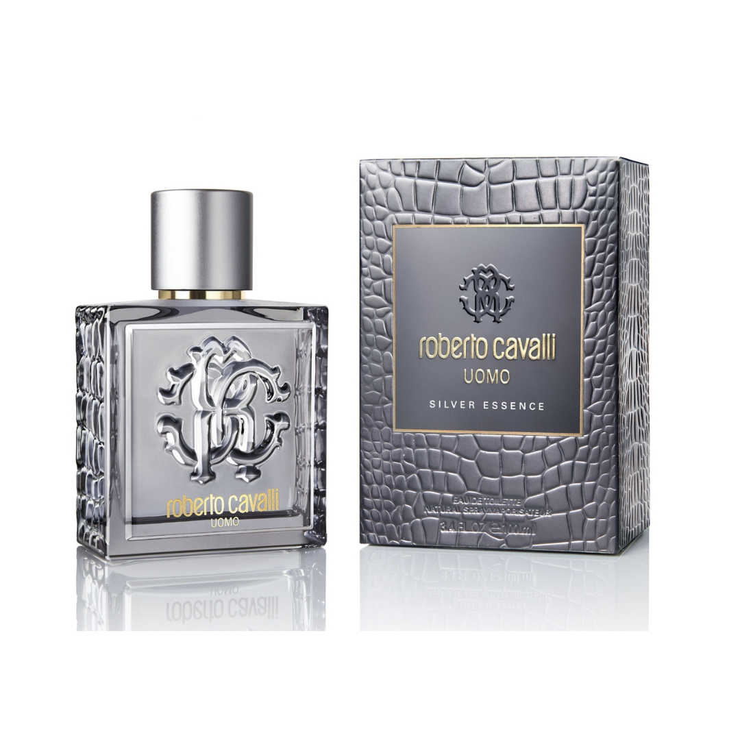 Roberto Cavalli Uomo Silver Essence For Men Eau De Toilette