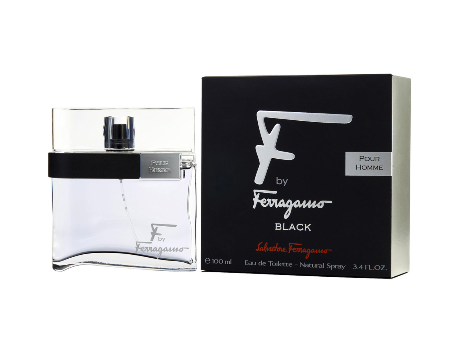 Salvatore Ferragamo F By Black For Men Eau De Toilette