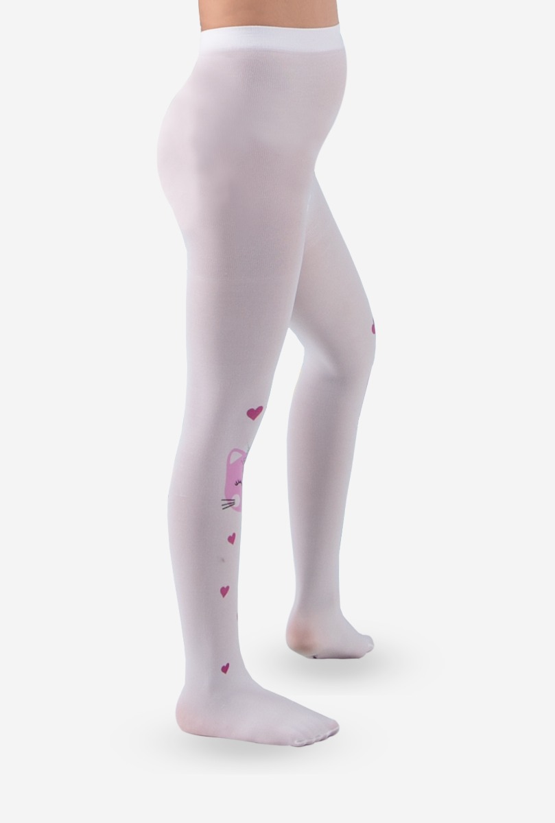 Tabby Gırls Tıght WHITE