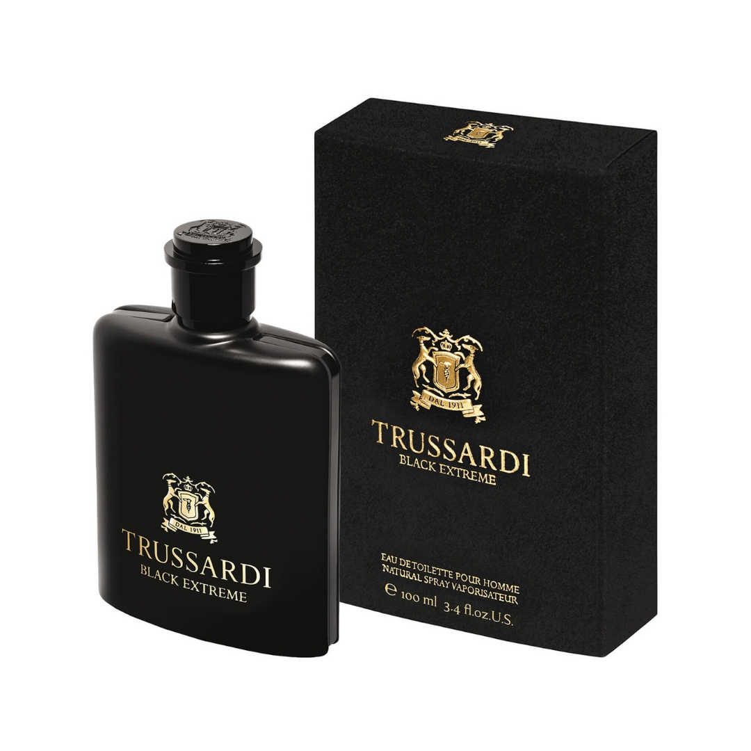 Trussardi Black Extreme For Men Eau De Toilette