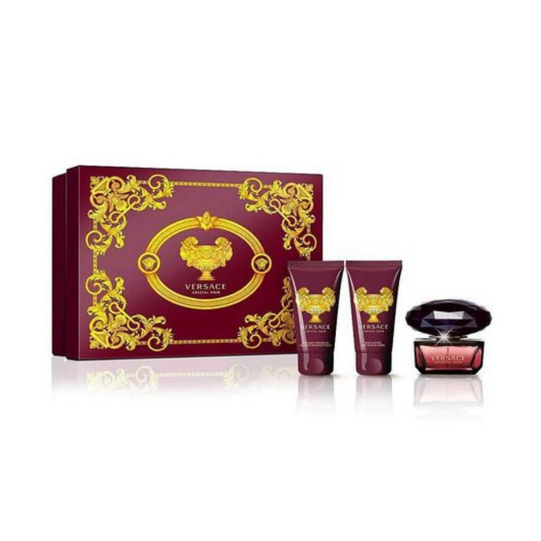 Versace Crystal Noir For Women Eau De Toilette  Set