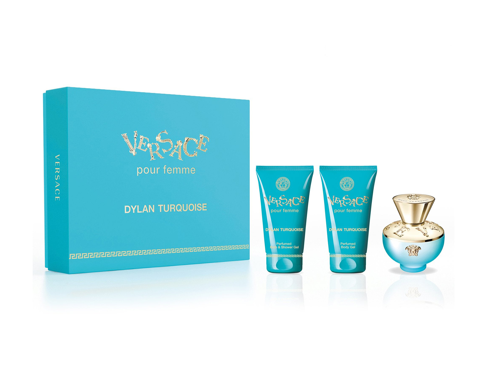 Versace Pour Femme Dylan Torquoise Eau De Toilette  Set