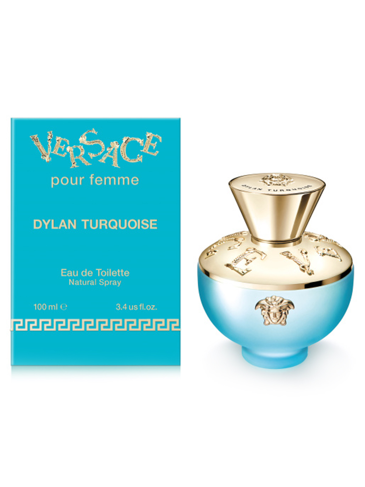 Versace Pour Femme Dylan Turquoise Eau De Toilette  For Women