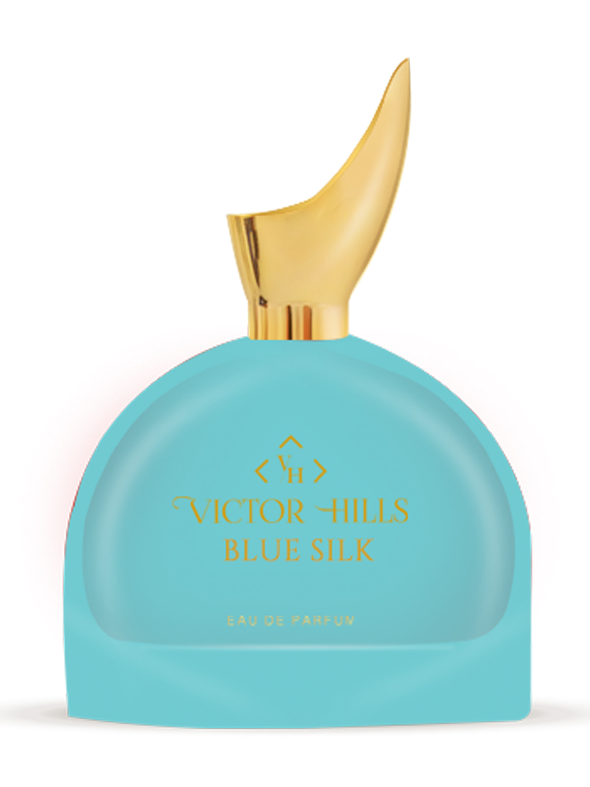 Victor Hills Blue Silk For Woman Eau De Parfum + Bag