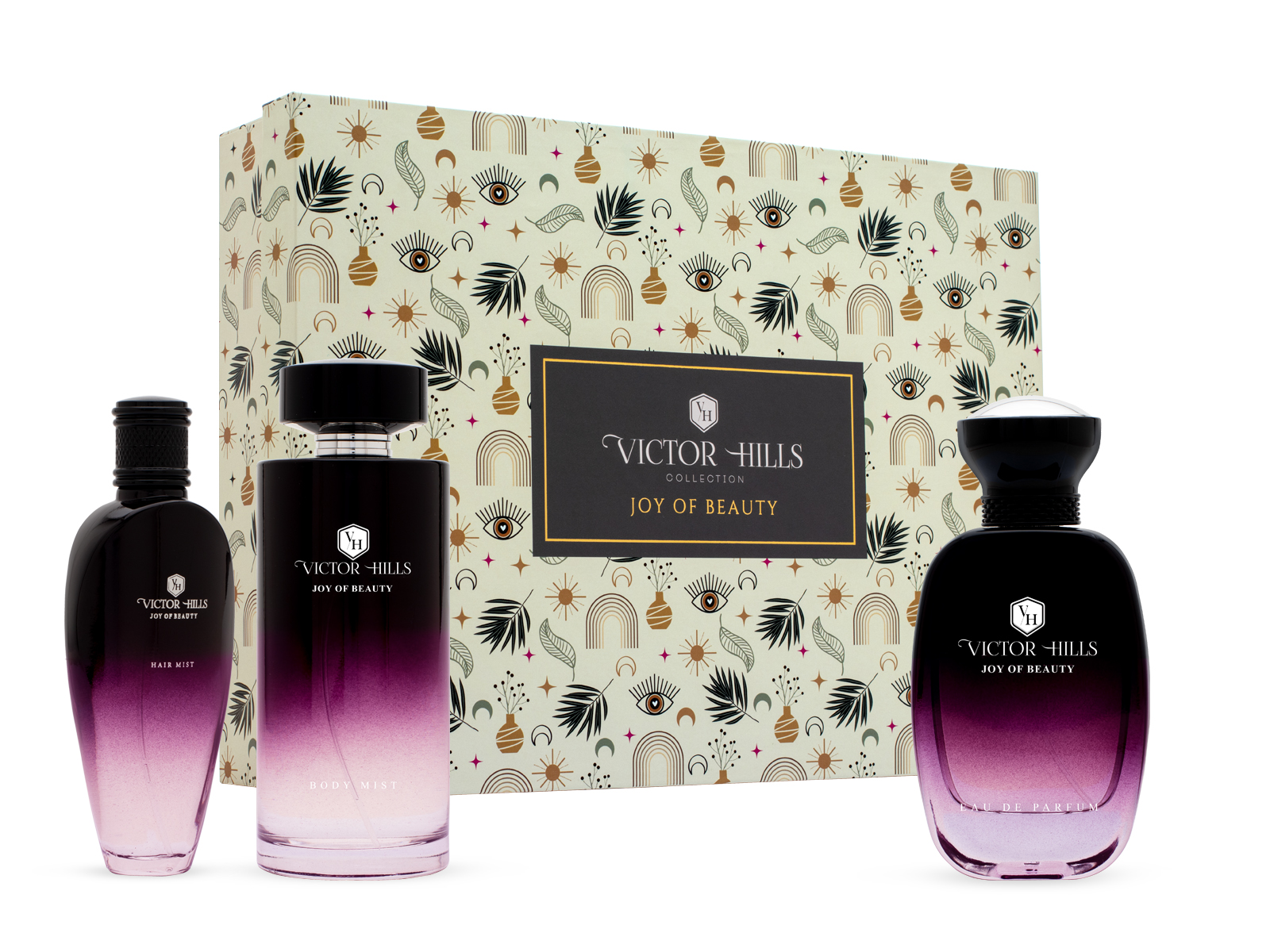 Victor Hills Joy Of Beauty Eau De Parfum  Set For Women