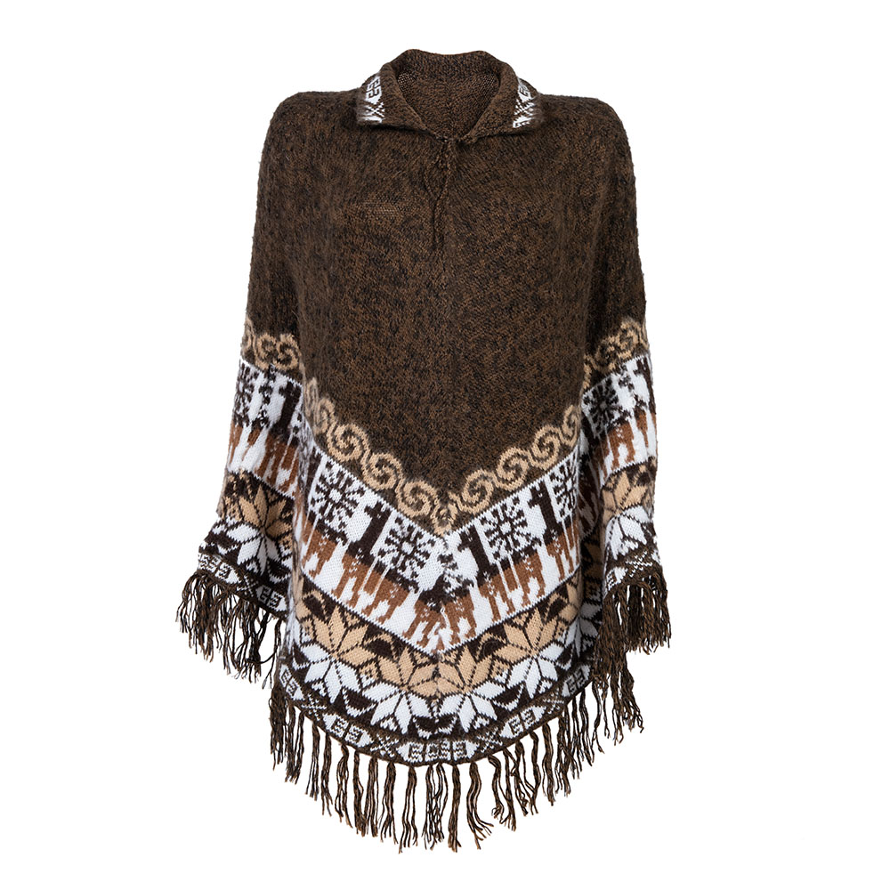 Wool coat soft brown