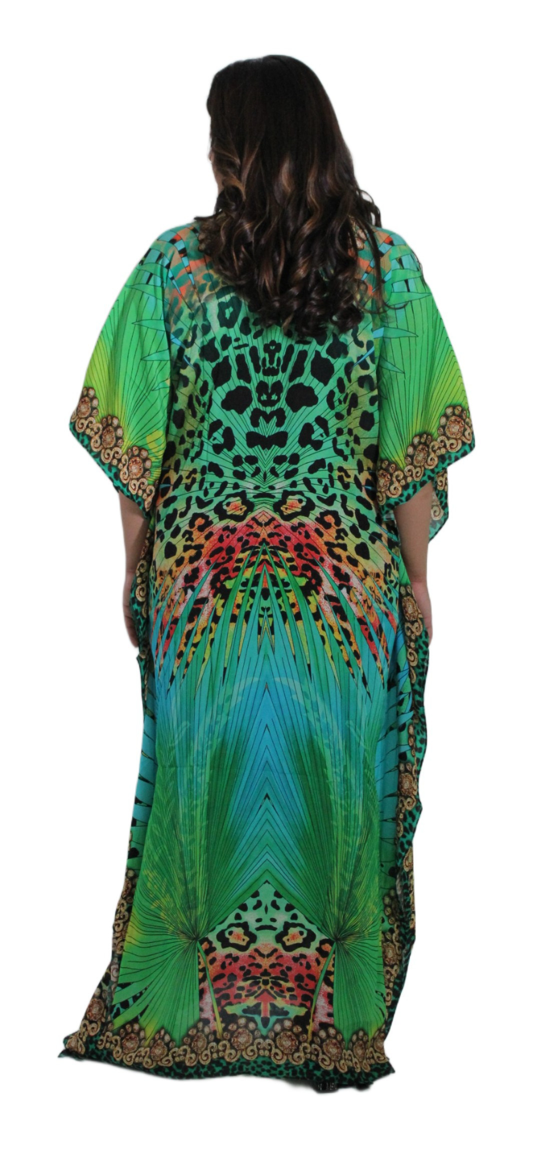 Women"s woven Long Kaftan AFTERSHOCK LONDON