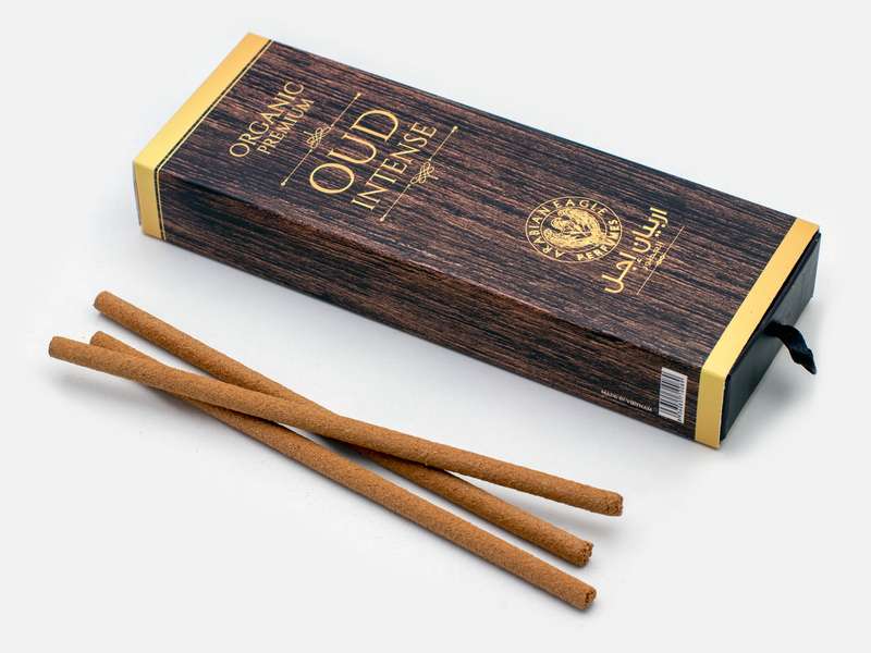 Arabian Eagle Fragrance Sticks Organic Premium Oud Intense 6MM