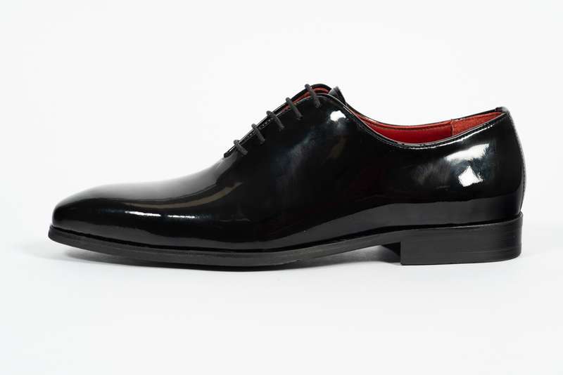 Black Classic Lace-up Tuxedo