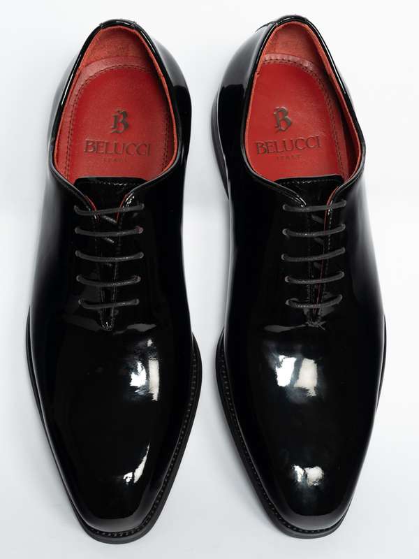 Black Classic Lace-up Tuxedo