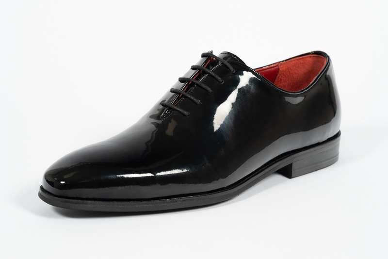 Black Classic Lace-up Tuxedo