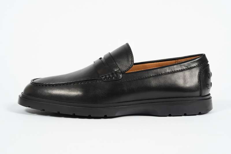 Black Penny Soft Loafer