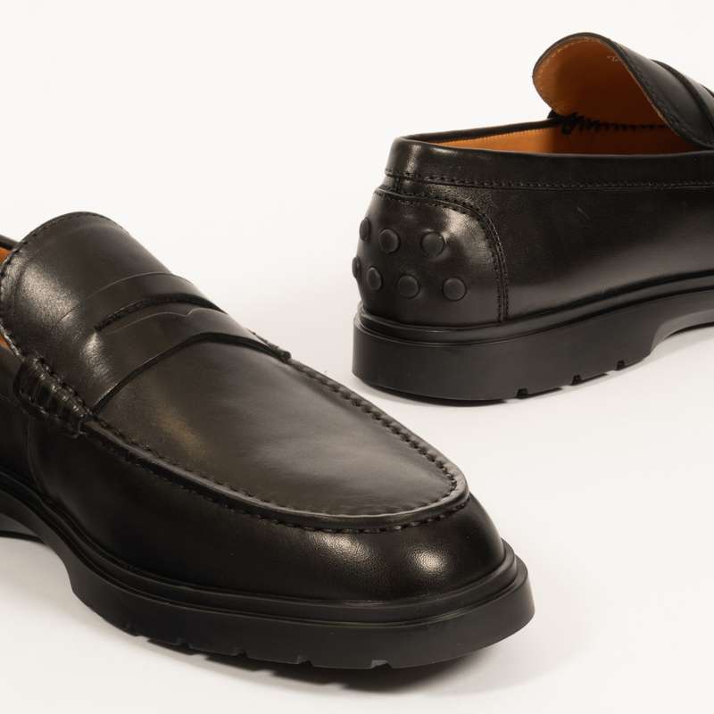 Black Penny Soft Loafer