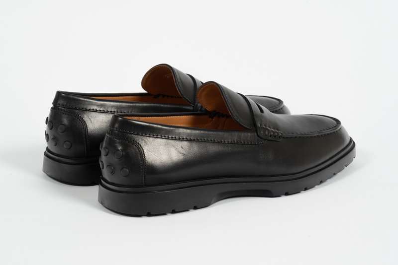 Black Penny Soft Loafer