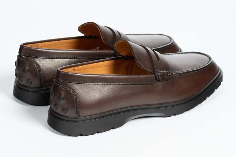 Coffee Penny Soft Loafer