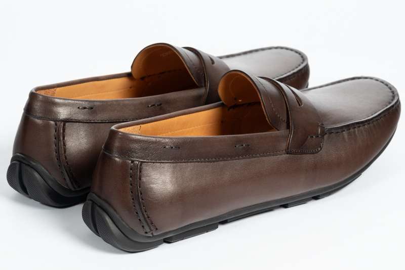 Coffee Penny Soft Moccasin