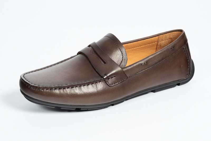 Coffee Penny Soft Moccasin