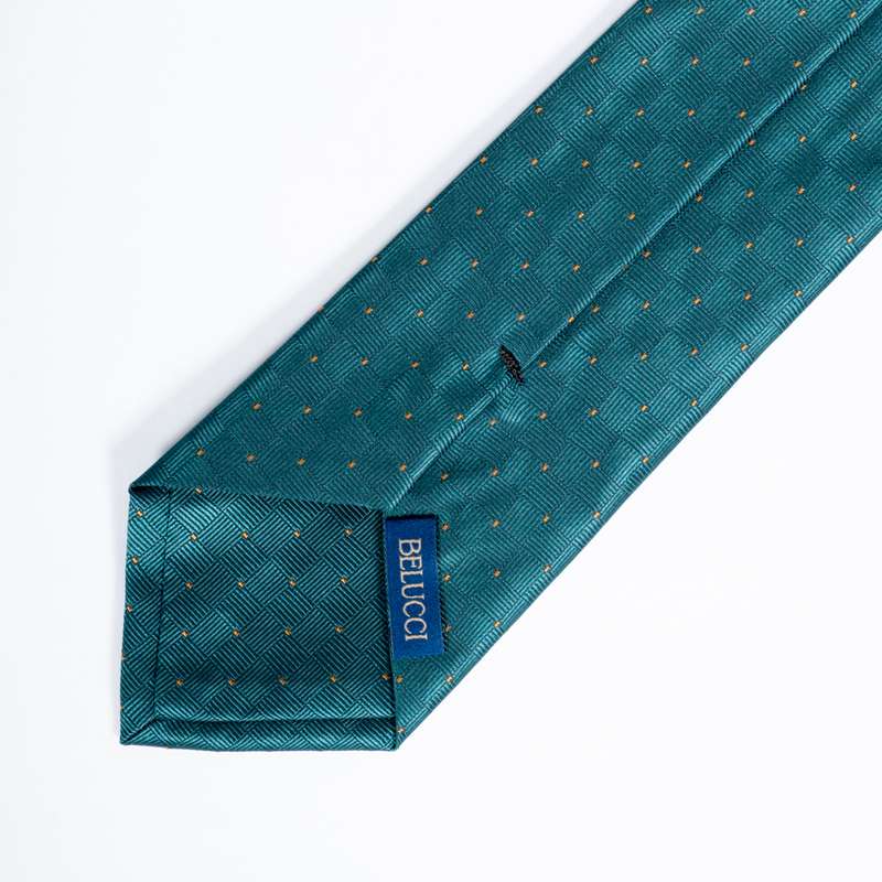 Pine Green Patterned Tie