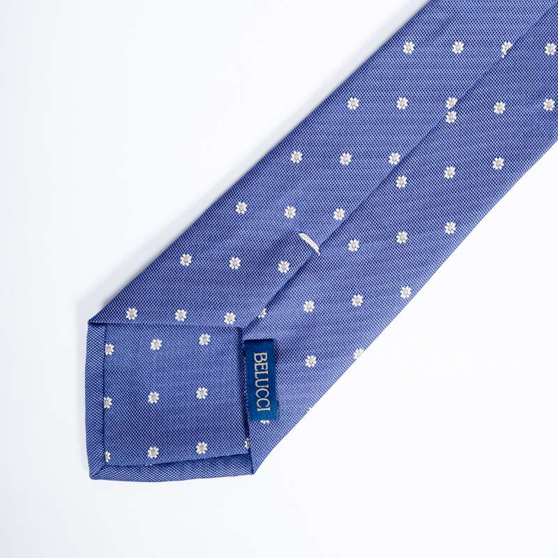 Purple Flowered Tie-2