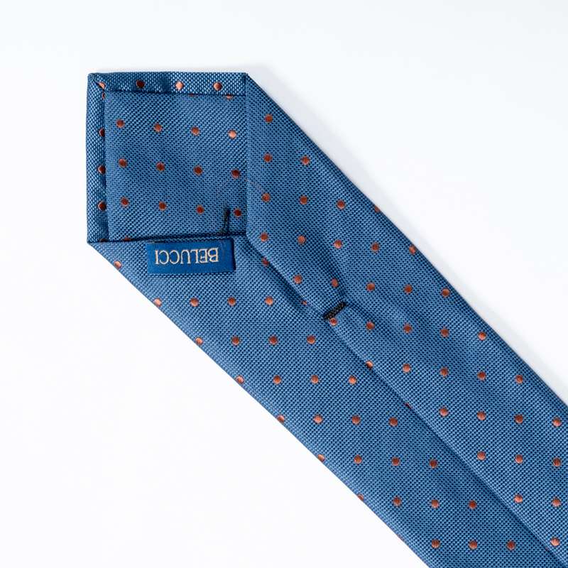 Navy Dotty Tie