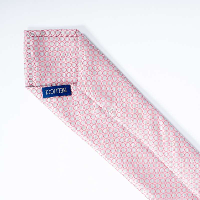 Pink Patterned Tie