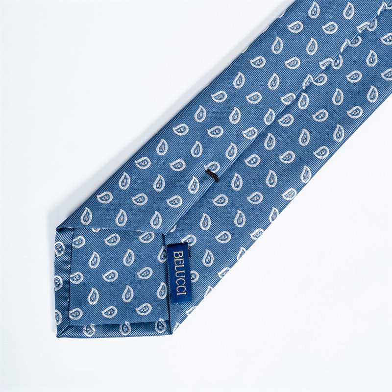 Blue Graphic Tie-1