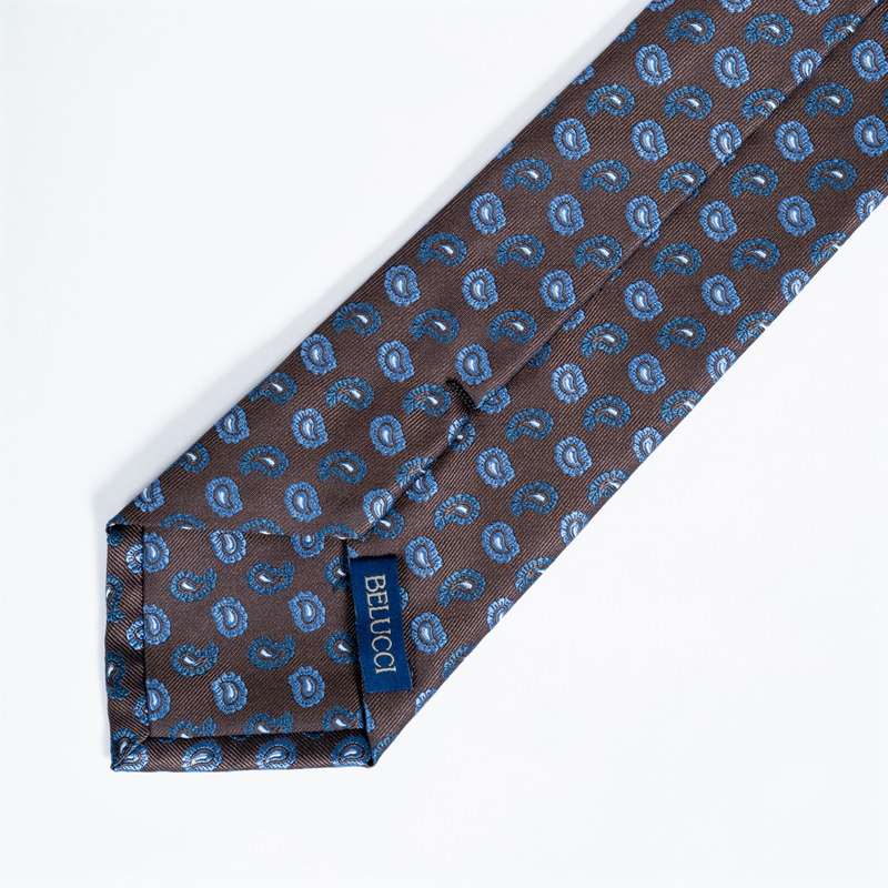 Brown Graphic Tie-1