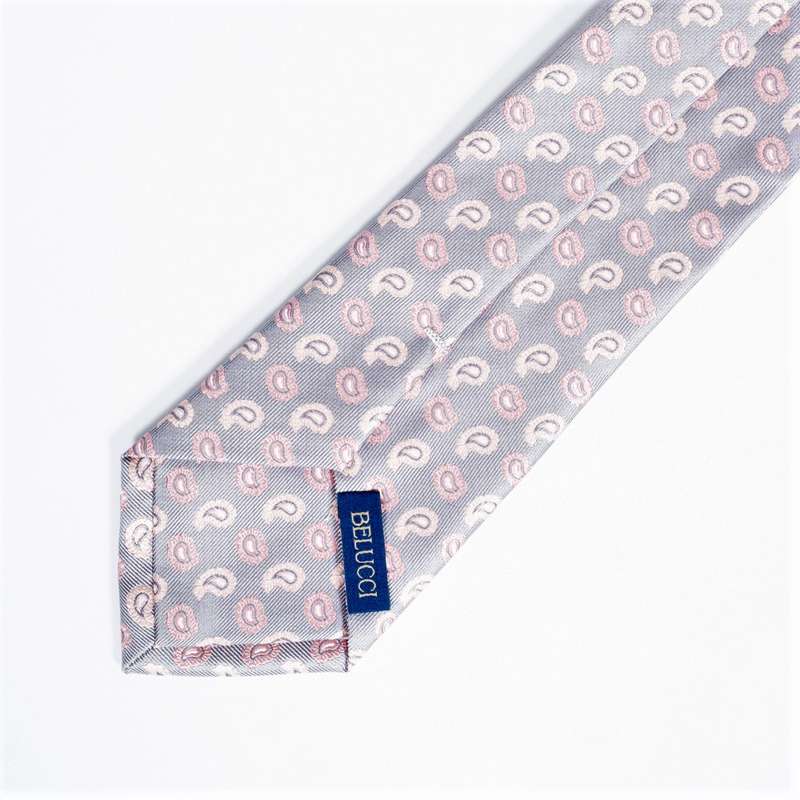 Grey Graphic Tie-1