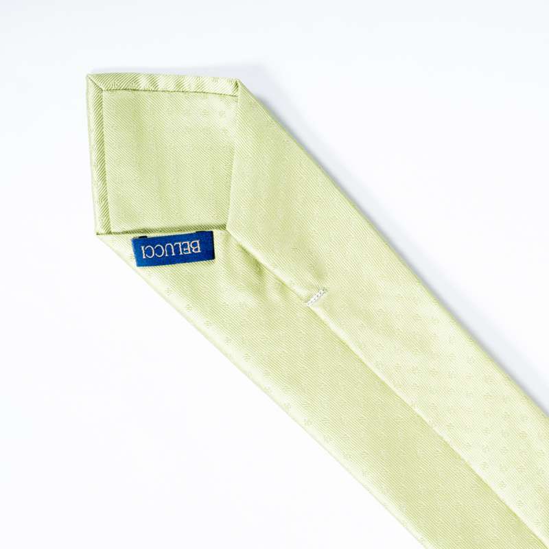 Light Green Flowered Tie