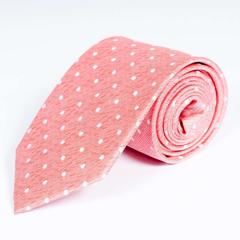 Pink Dotty Tie