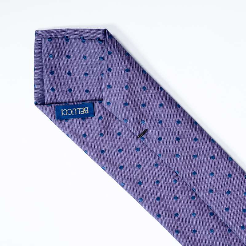 Purple Dotty Tie