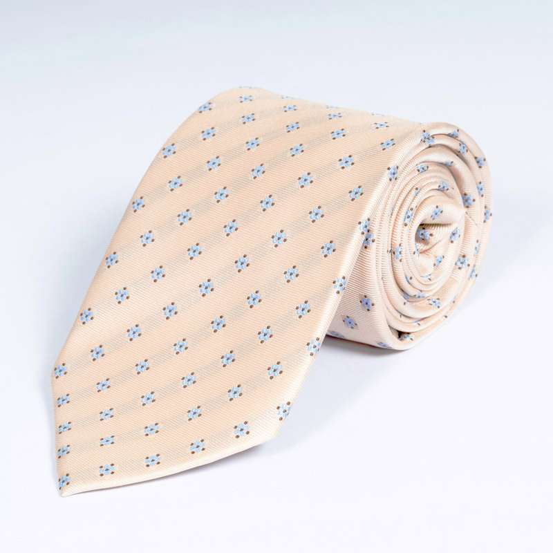 Beige Graphic Tie-1