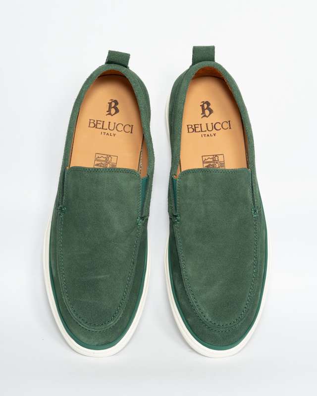 Green Yacht Loafer