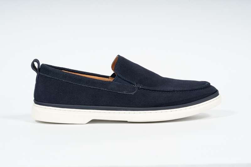Navy Yacht Loafer