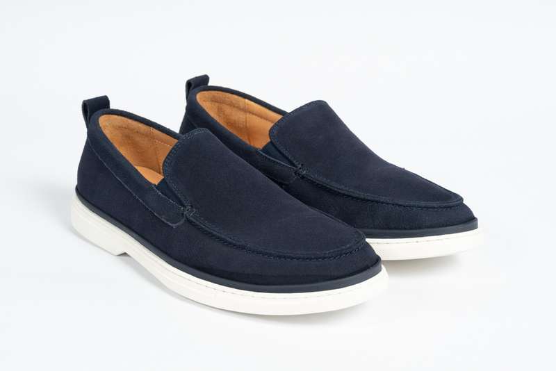 Navy Yacht Loafer