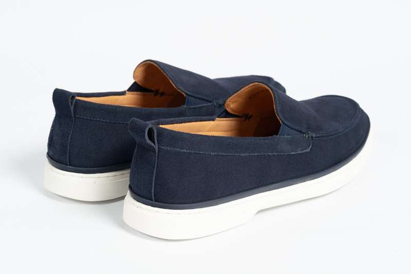 Navy Yacht Loafer
