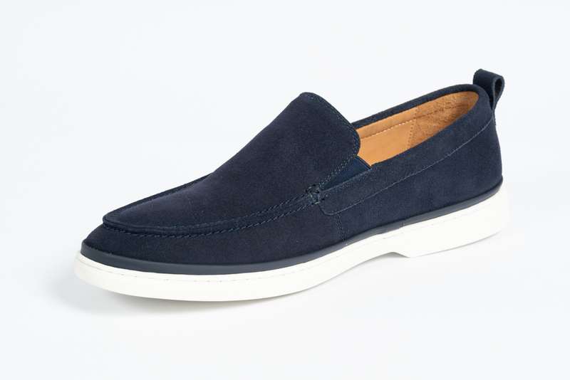 Navy Yacht Loafer