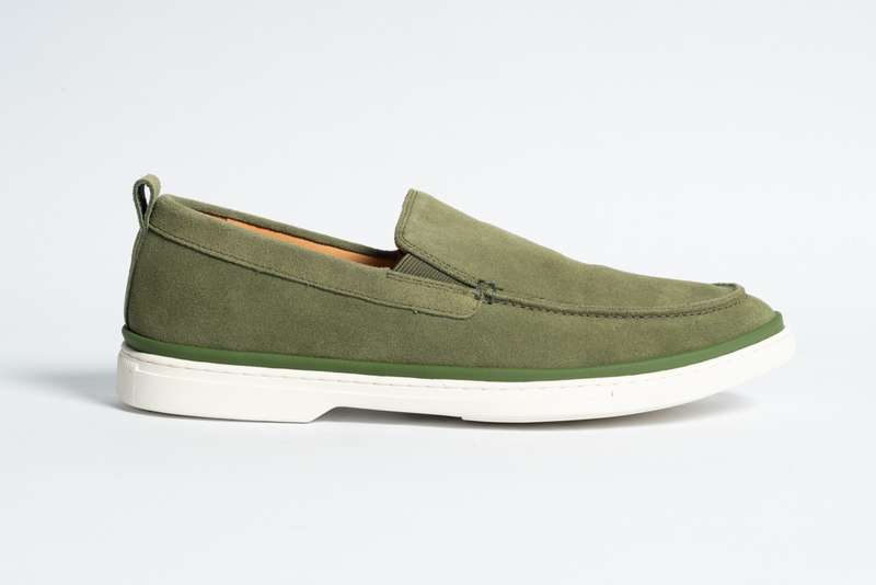 Olive Yacht Loafer