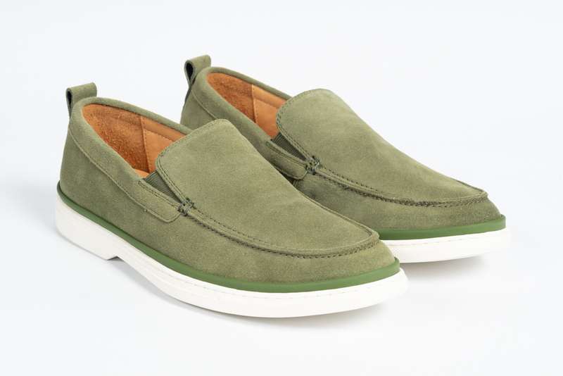 Olive Yacht Loafer