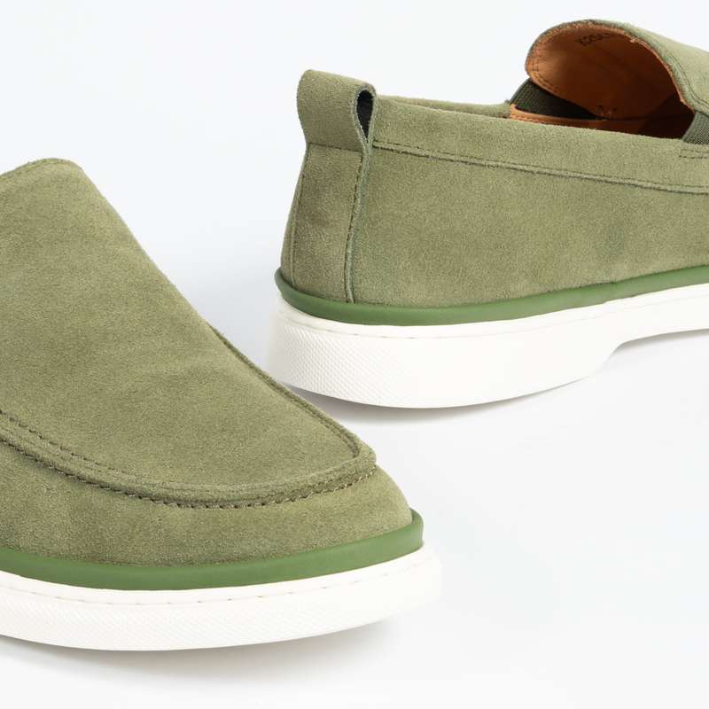 Olive Yacht Loafer