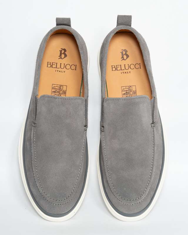 Grey Yacht Loafer