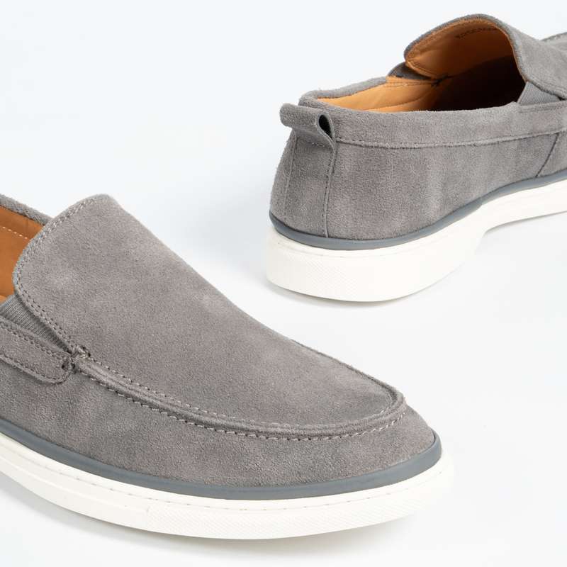 Grey Yacht Loafer
