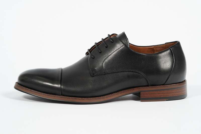 Black Barrett Lace-up Loafer