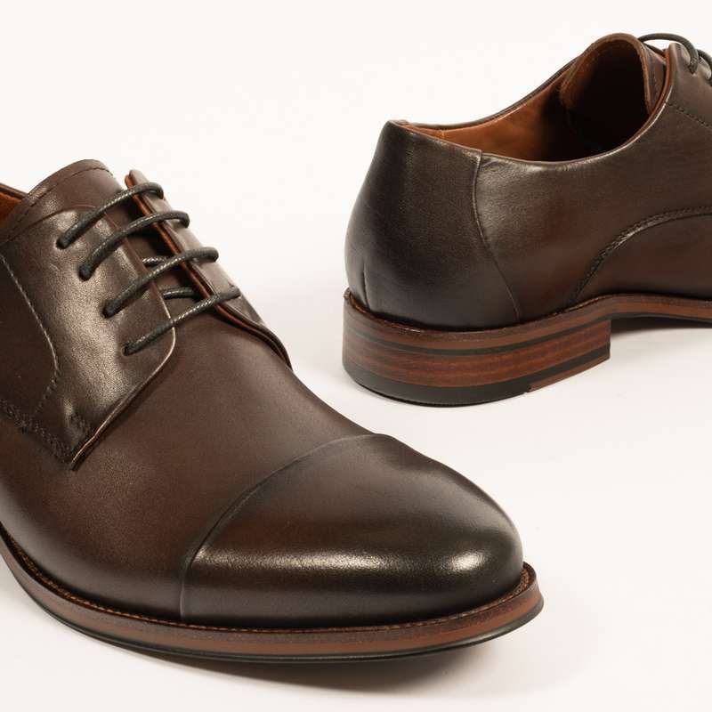 Brown Barrett Lace-up Loafer